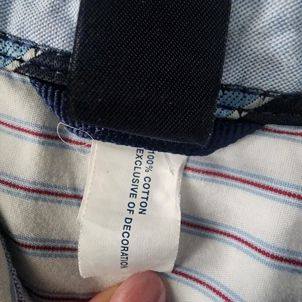 Gap White and Blue Shirt - Picture 5 of 6
